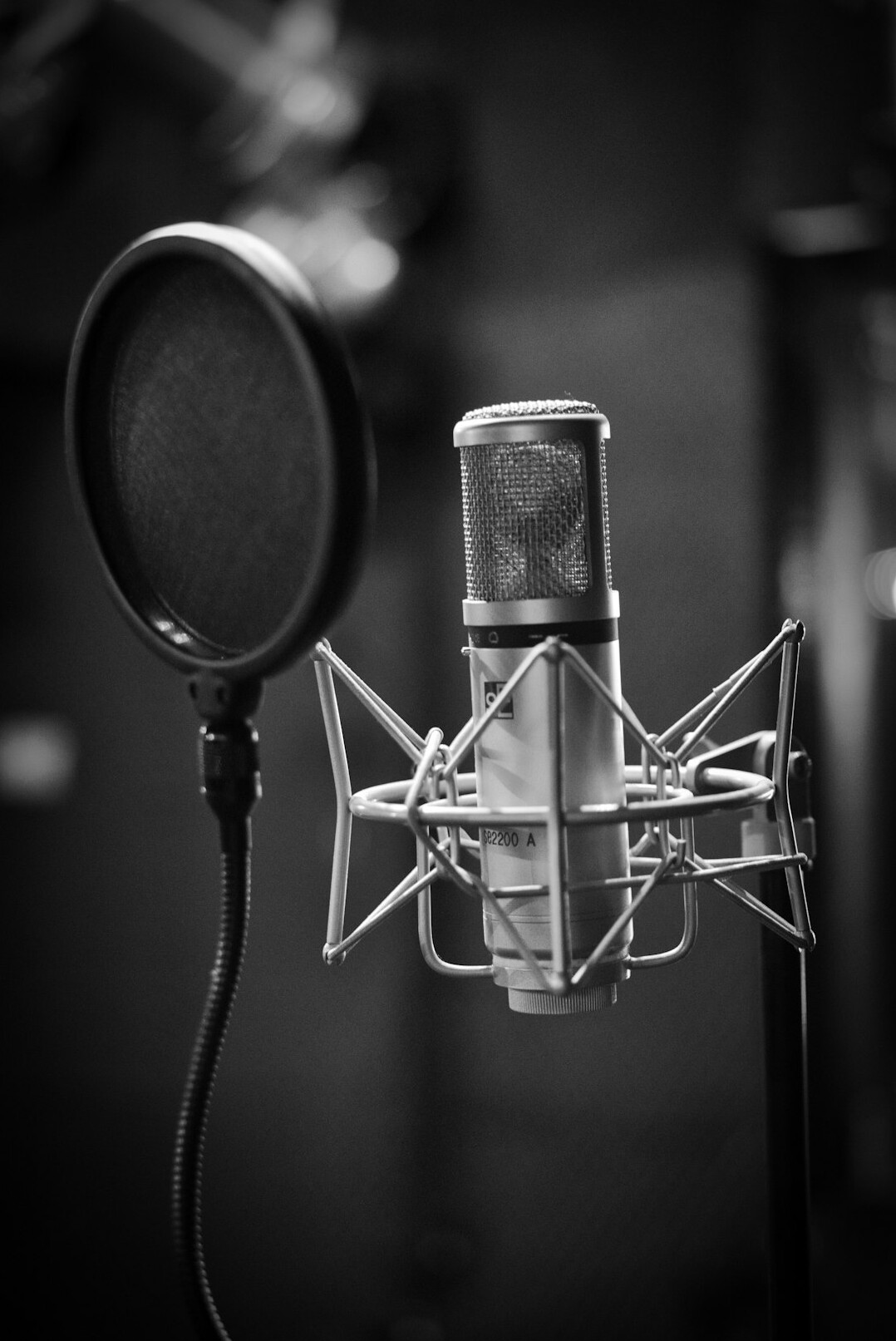 music studio recording session